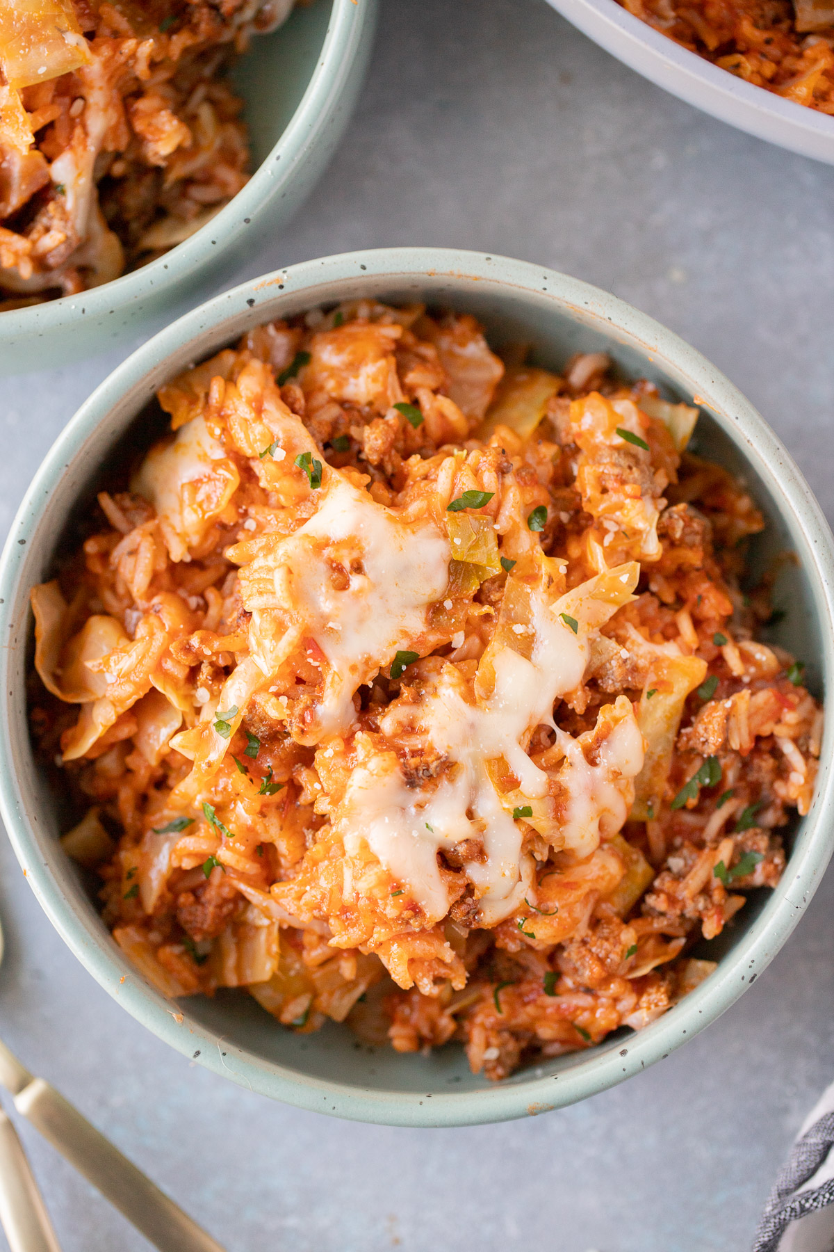 Healthy & Hearty Unstuffed Cabbage Rolls with Brown Rice